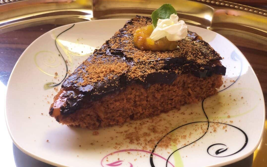 Broskyňový chilli perník