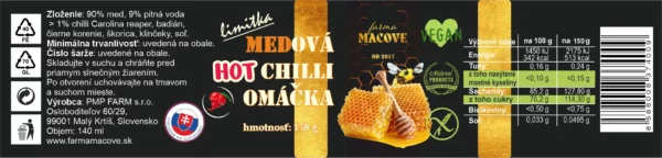 Medová hot chilli
